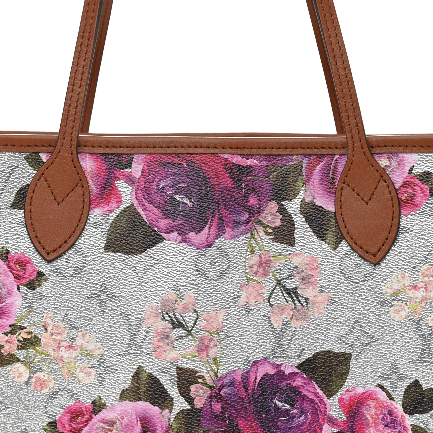Louis Vuitton Metallic Monogram LV Garden Neverfull MM Silver 7 of 10