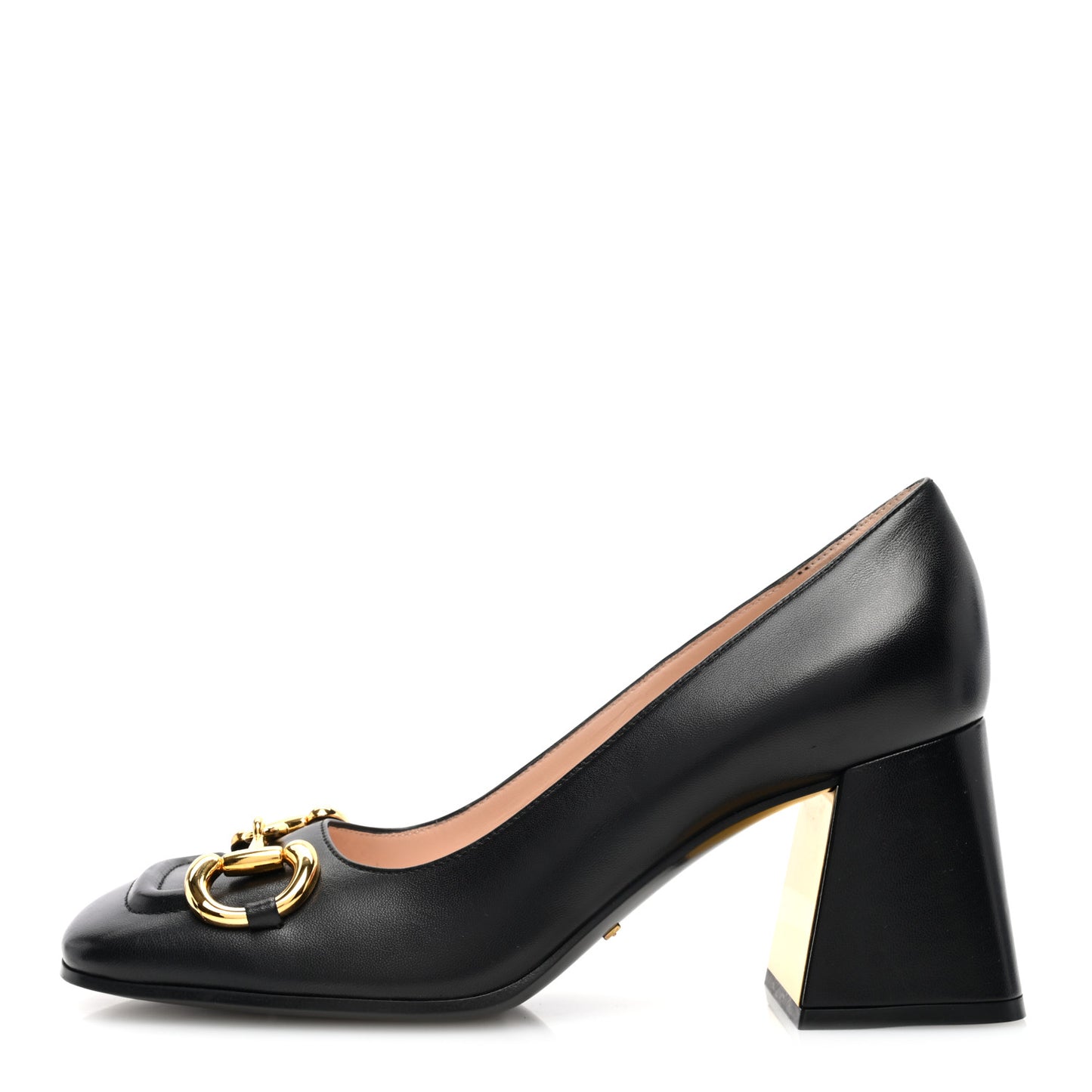Malaga Kid Horsebit 75mm Pumps 38 Black