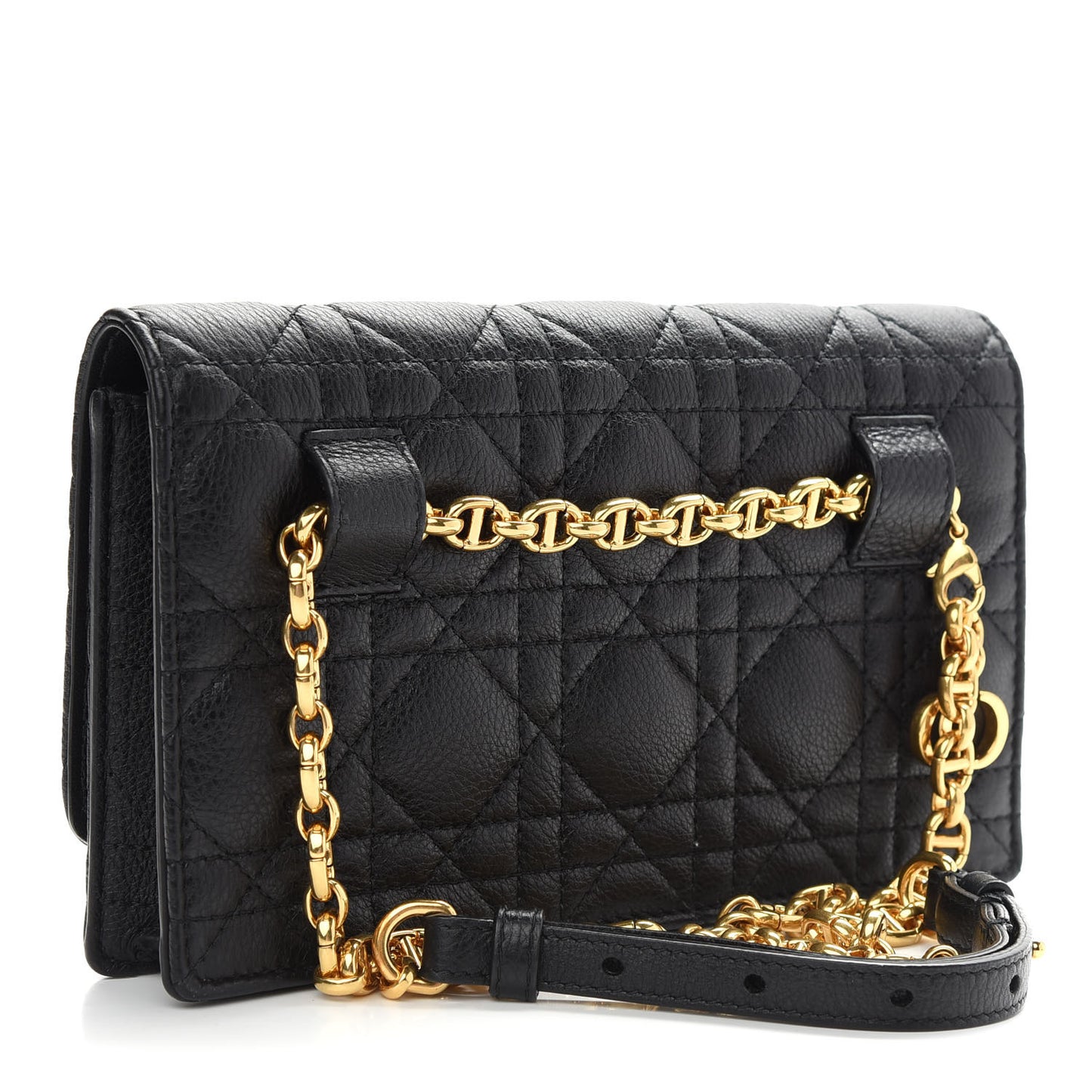 Supple Calfskin Caro Belt Bag Black