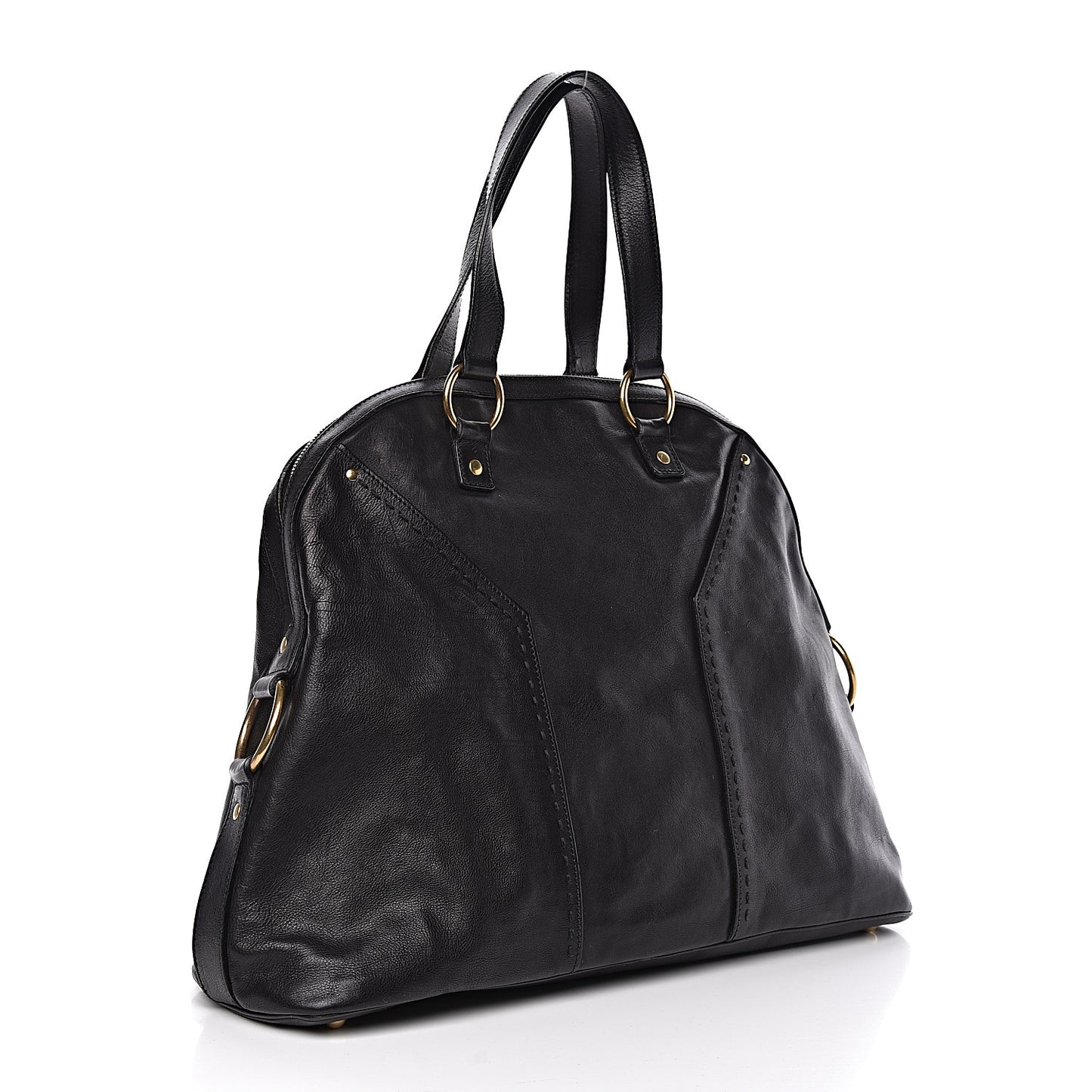 Calfskin Oversized Muse Black