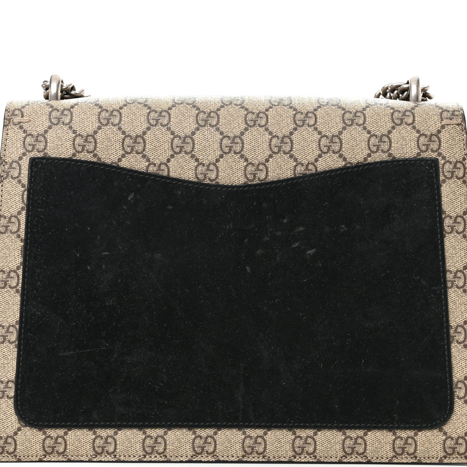 Gucci GG Supreme Monogram Medium Dionysus Shoulder Bag Black 12 of 16