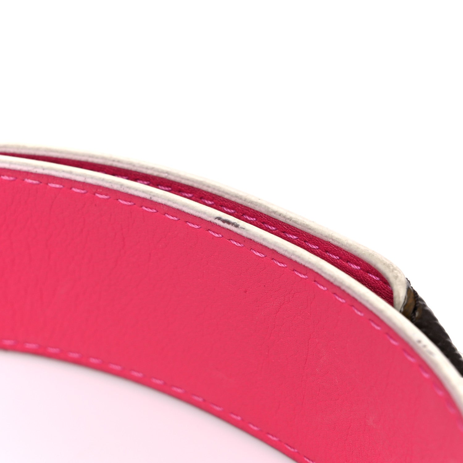 Louis Vuitton LOUIS VUITTON Monogram Bandouliere Shoulder Strap Hot Pink 8 of 8