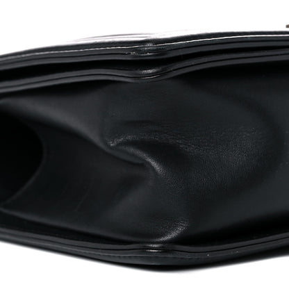 Chanel Calfskin Quilted Medium Boy Flap Black 8 of 24