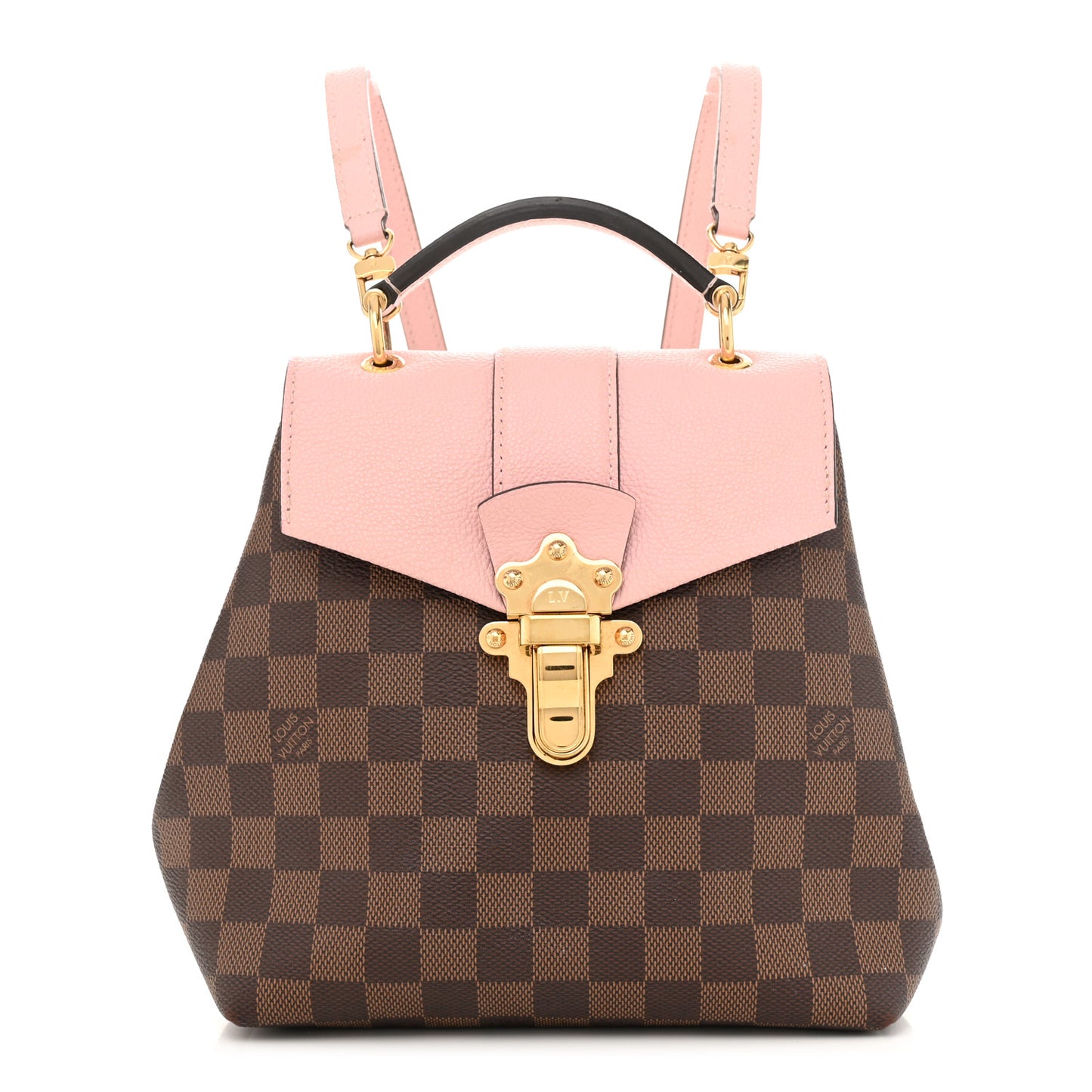 Damier Ebene Clapton Backpack Magnolia