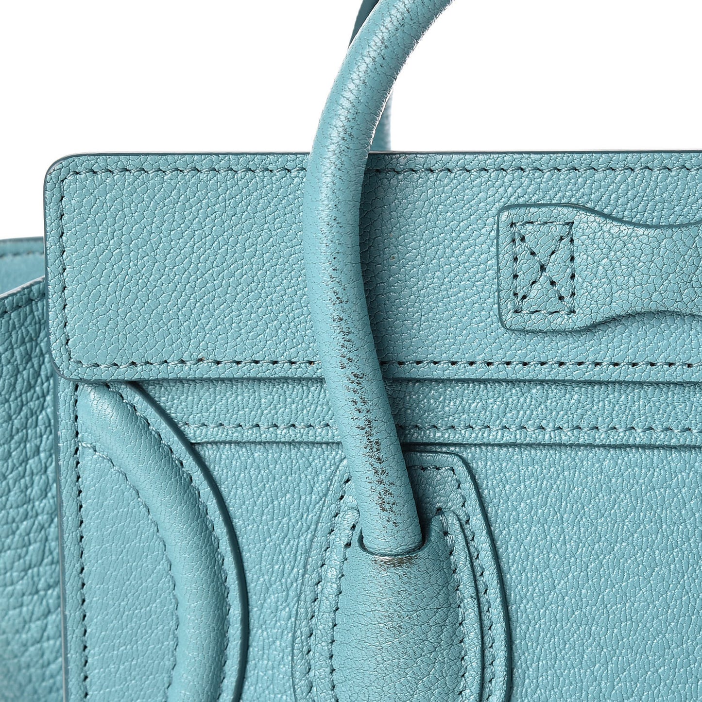 Goatskin Nano Luggage Antarctic