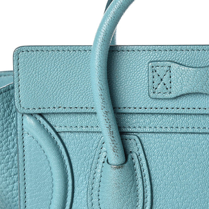 Celine Goatskin Nano Luggage Antarctic 13 of 14