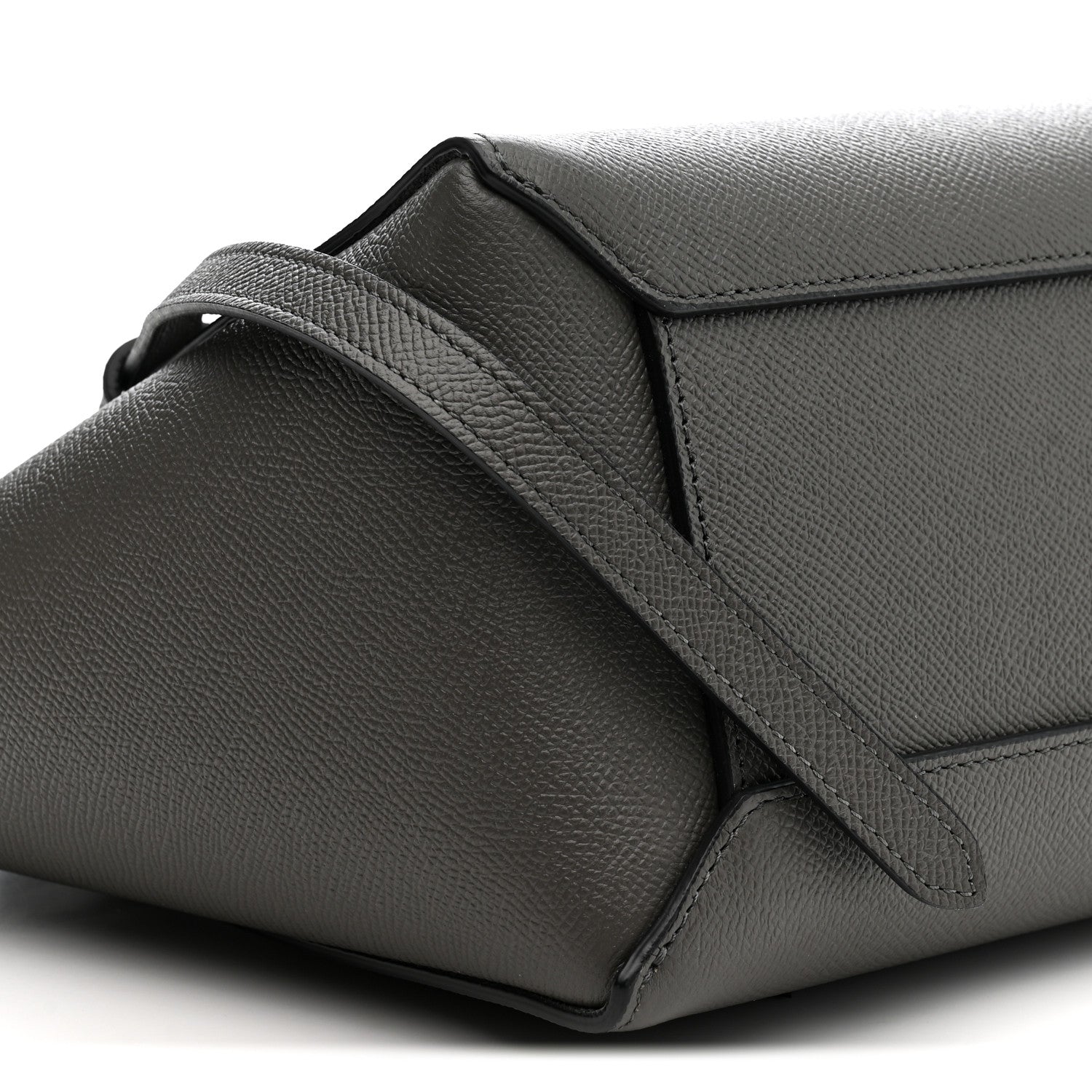 Celine Grained Calfskin Micro Belt Bag Grey 18 of 21