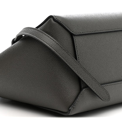 Celine Grained Calfskin Micro Belt Bag Grey 18 of 21