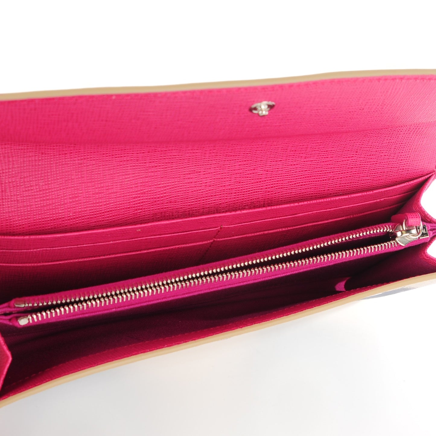 Vitello Elite Crystal Eye Monster Simply Continental Wallet Bellini Multicolor