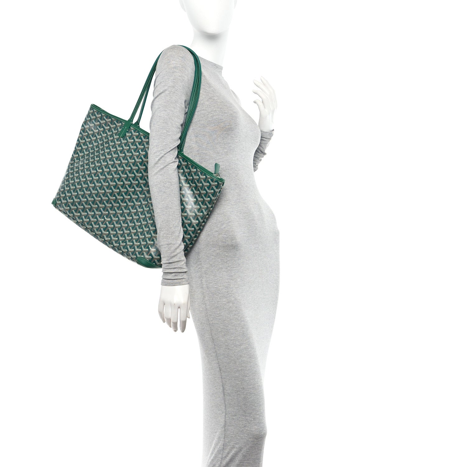 Goyard Goyardine Artois MM Green 2 of 10