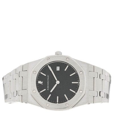 Audemars Piguet Stainless Steel 33mm Royal Oak Quartz Watch Black 56175ST 2 of 4