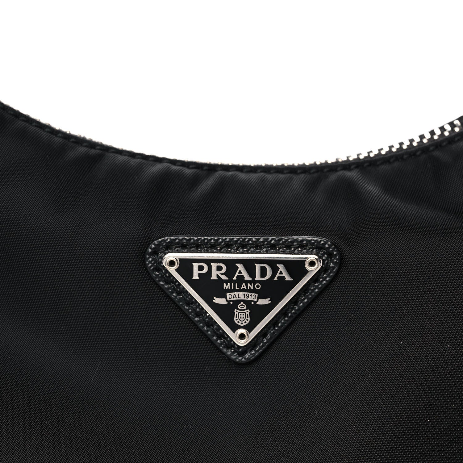 Prada Nylon Re-Edition 2005 Shoulder Bag Black 9 of 14