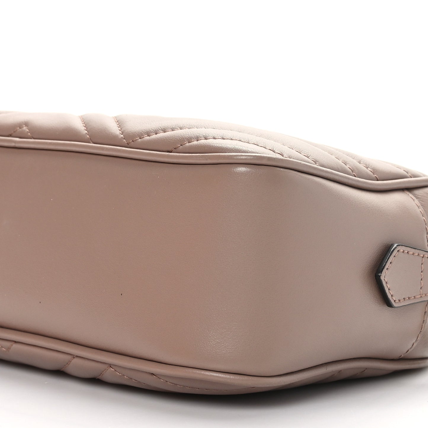 Calfskin Matelasse Small GG Marmont Chain Shoulder Bag Porcelain Rose