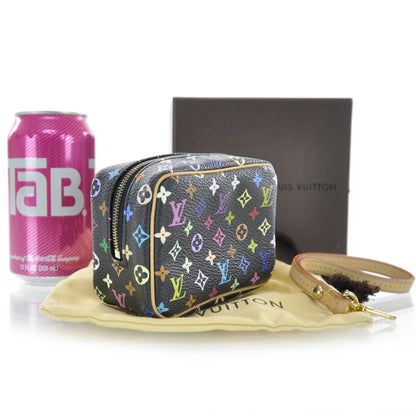 Louis Vuitton Monogram Multicolor Trousse Wapity Black 2 of 7