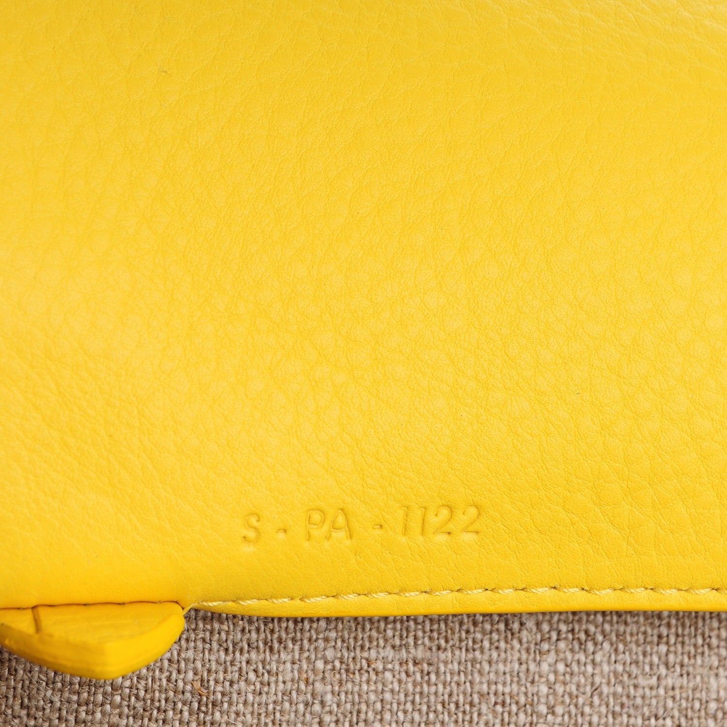 Celine Calfskin Medium Horizontal Cabas Phantom Sun Yellow 7 of 9