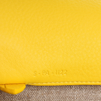 Celine Calfskin Medium Horizontal Cabas Phantom Sun Yellow 7 of 9