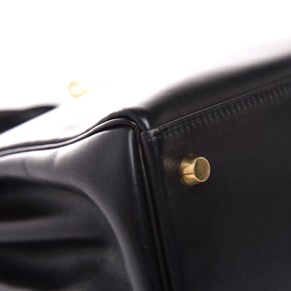 Hermes Box Kelly Retourne 28 Black 30 of 34