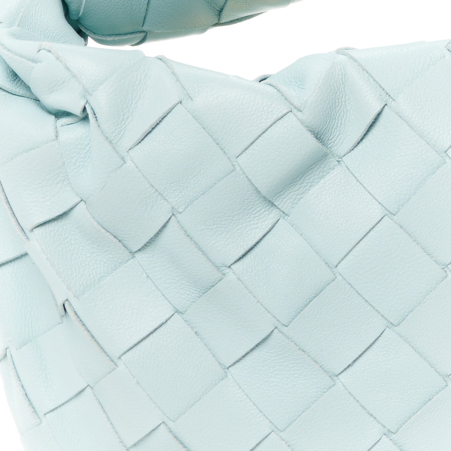 Bottega Veneta Nappa Intrecciato Mini Jodie Teal Washed 9 of 11