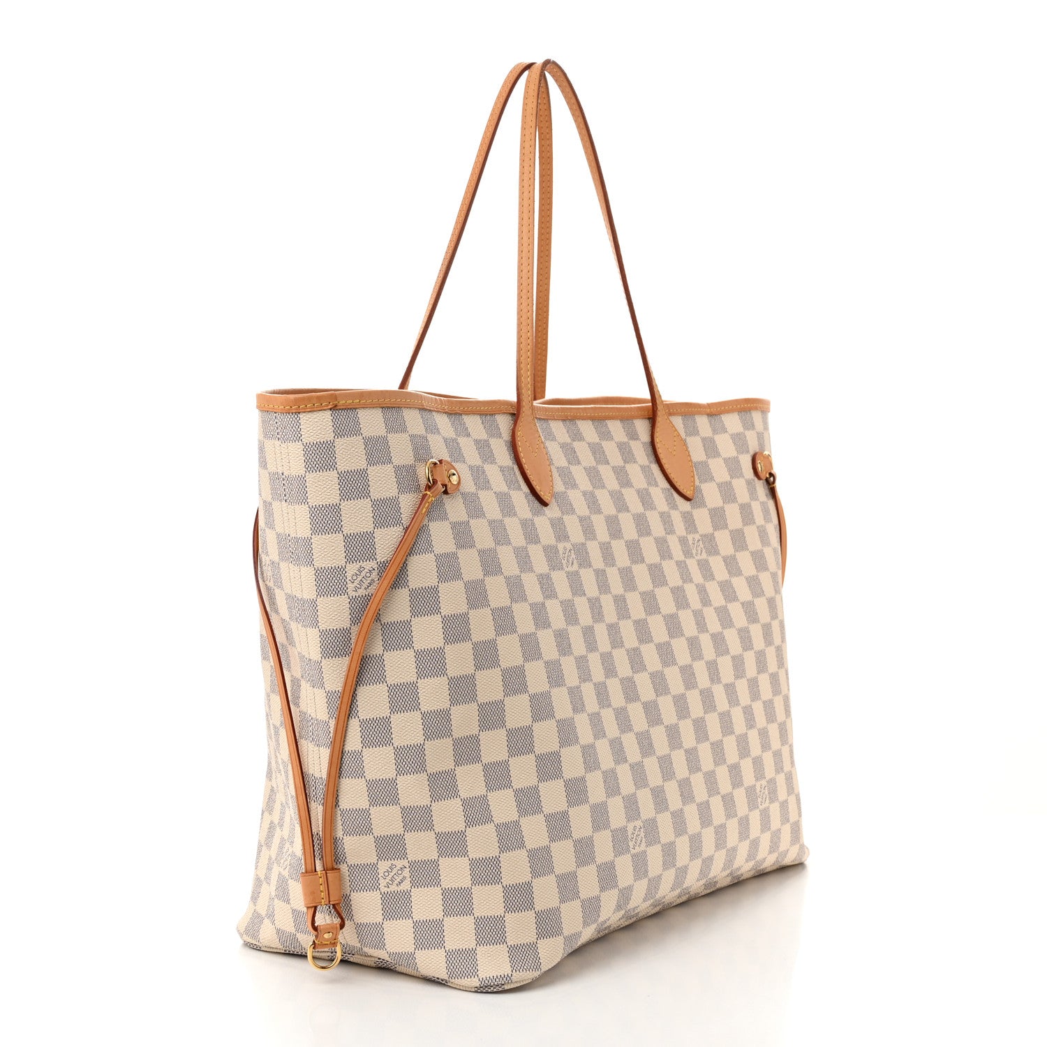 Louis Vuitton Damier Azur Neo Neverfull GM Rose Ballerine 4 of 12