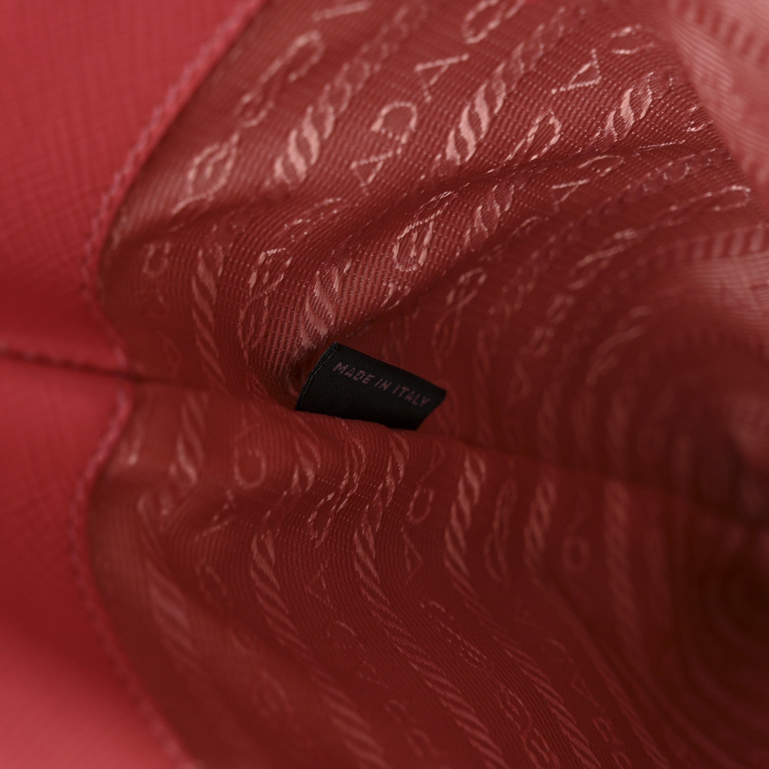 Prada Saffiano Vernice Galleria Shopping Tote Begonia 7 of 16