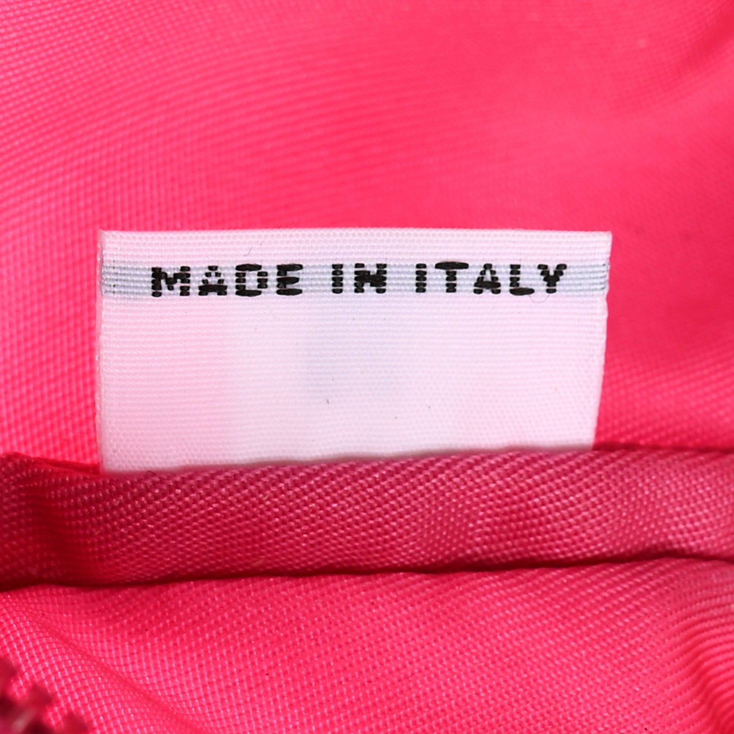 Prada Tessuto Nylon Small Flat Pouch Fuxia 7 of 9