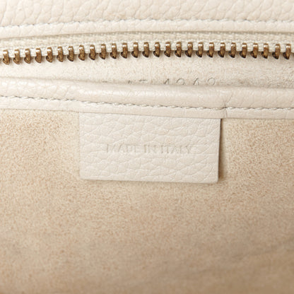 Celine Drummed Calfskin Nano Luggage Lune 6 of 11