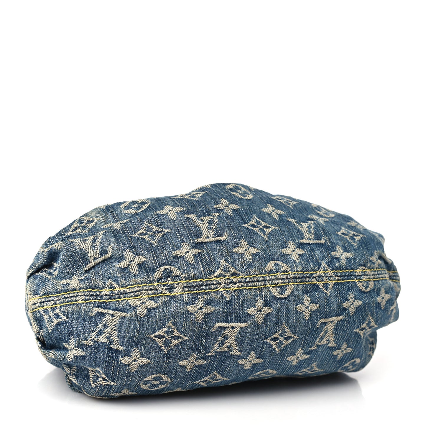 Monogram Denim Pleaty Blue