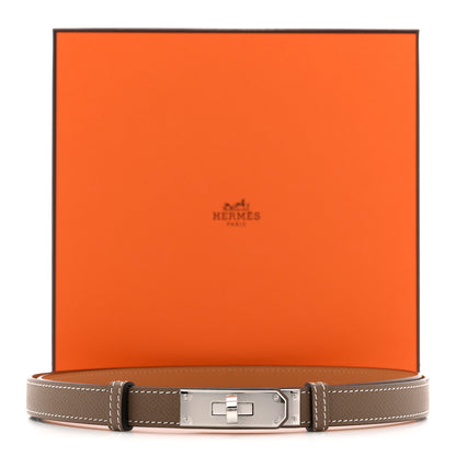 Hermes Epsom Kelly Belt Etoupe 5 of 5