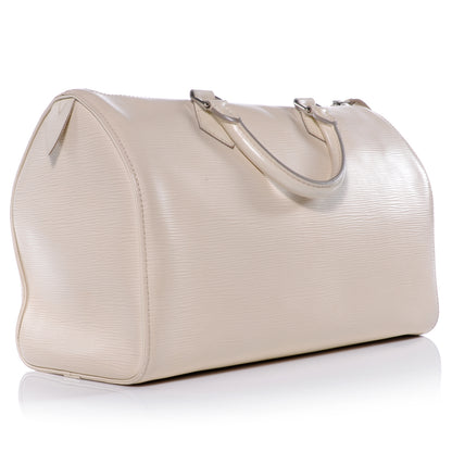 Louis Vuitton Epi Speedy 30 Ivory 3 of 8