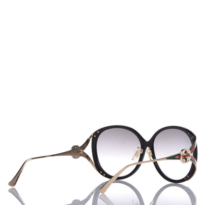 Gucci Round Frame Injected GG0226SK Sunglasses Black 4 of 6