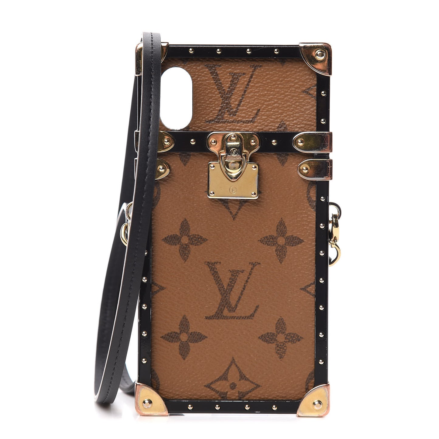 Reverse Monogram Eye-Trunk iPhone X Case