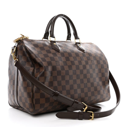 Louis Vuitton Damier Ebene Speedy Bandouliere 35 3 of 12