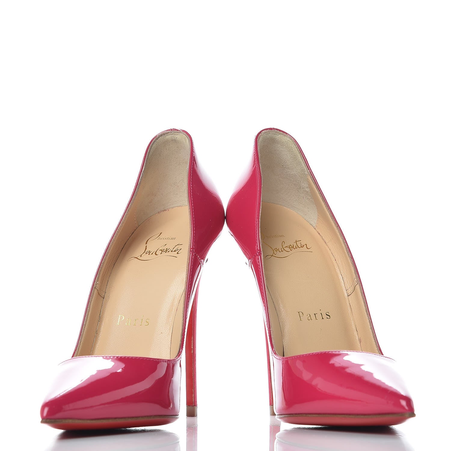 Christian Louboutin Patent So Kate 120 Pumps 34.5 Rosa 5 of 12