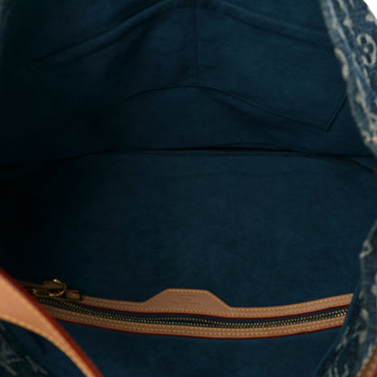 Louis Vuitton Denim Daily GM Gris Blue 5 of 8