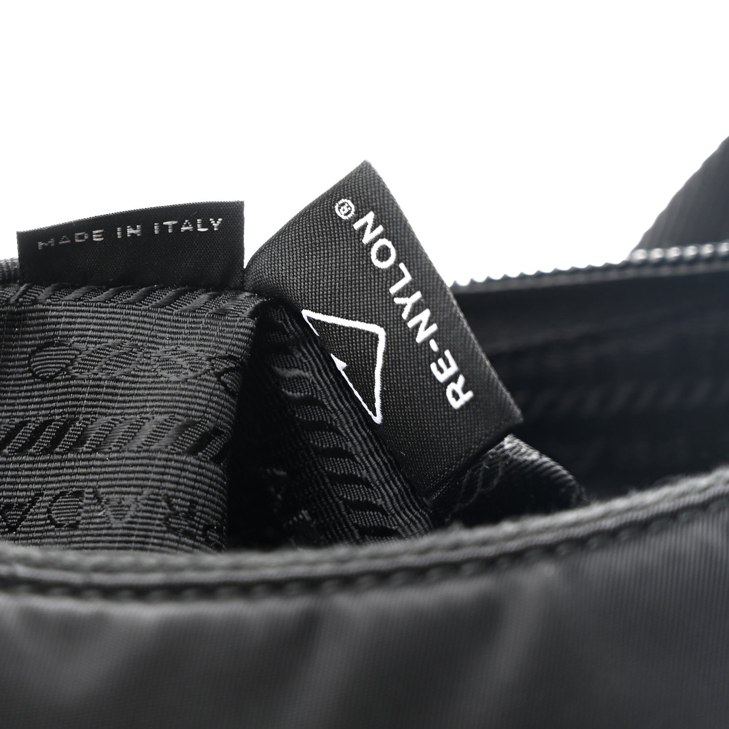 Tessuto Nylon Mini Re-Edition 2000 Bag Black
