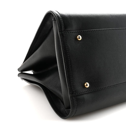 Chanel Caviar Small Studded Deauville Tote Black 8 of 9