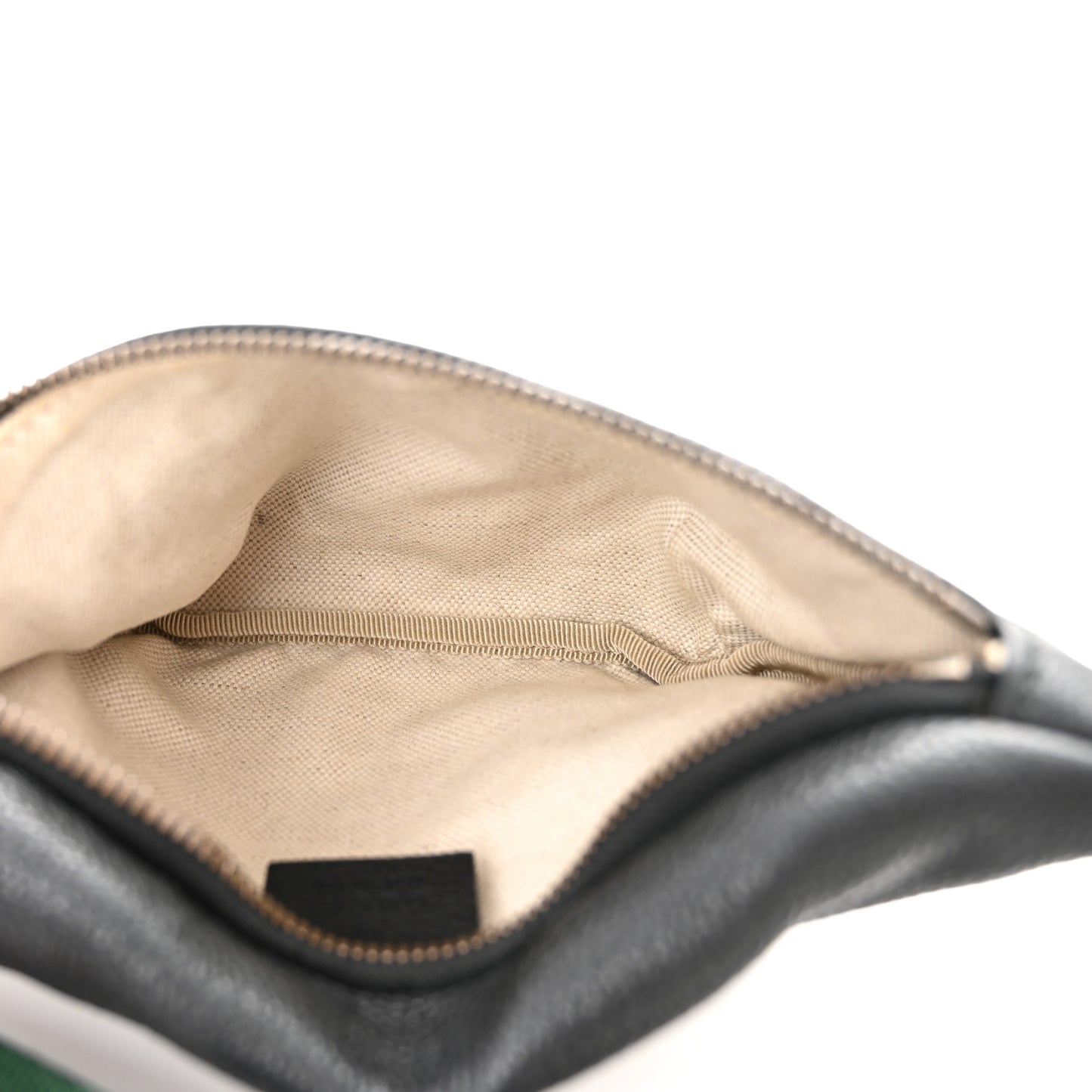 Grained Calfskin Small Logo Belt Bag Black
