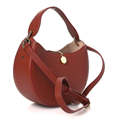 Chloe Grained Calfskin Small Arlene Hobo Bag Sepia Brown 3 of 10