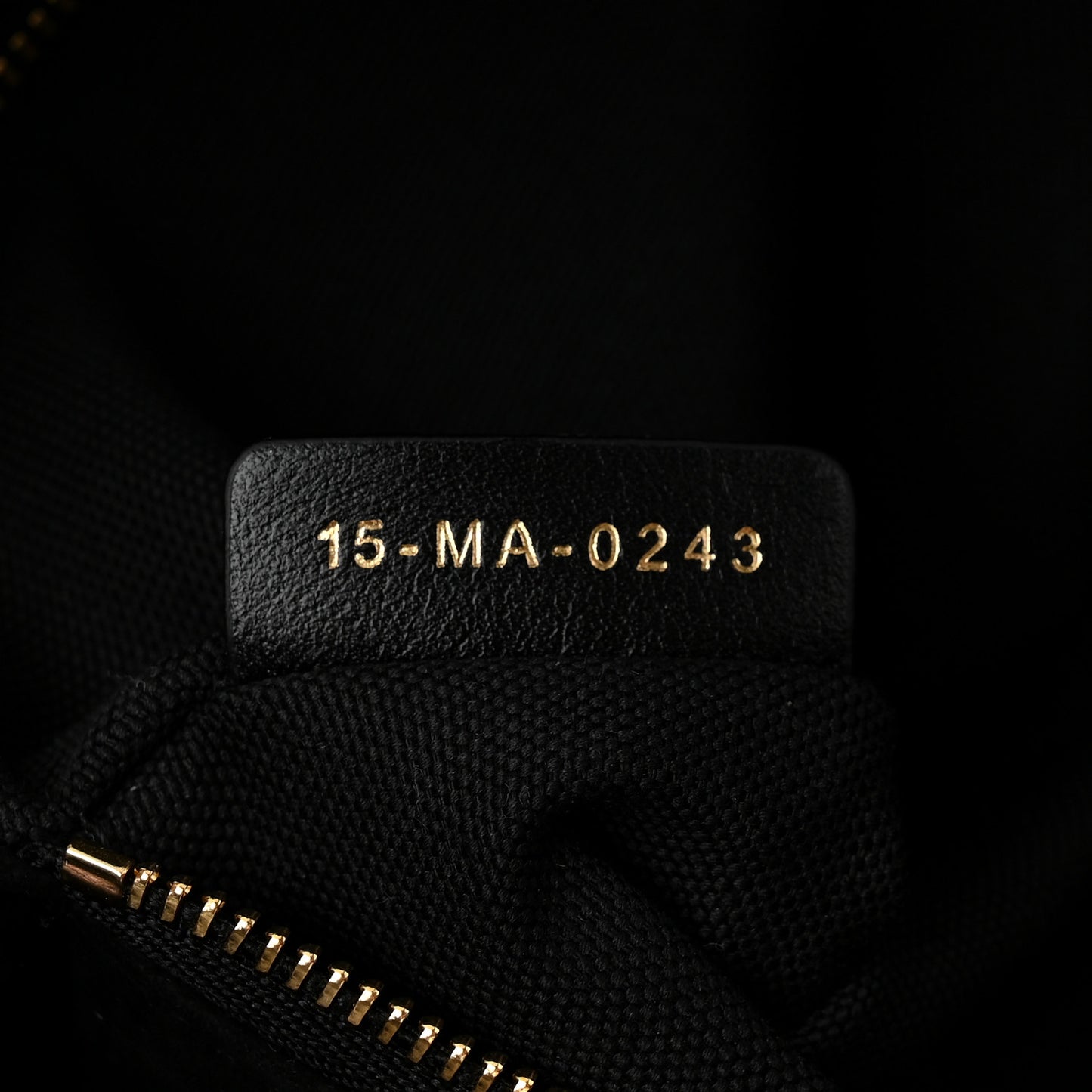 Lambskin Cannage The Lady 95.22 Black