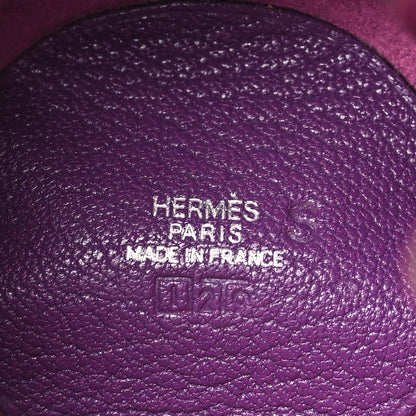 Hermes Chevre Mysore Vespa Pouch Cyclamen 6 of 12