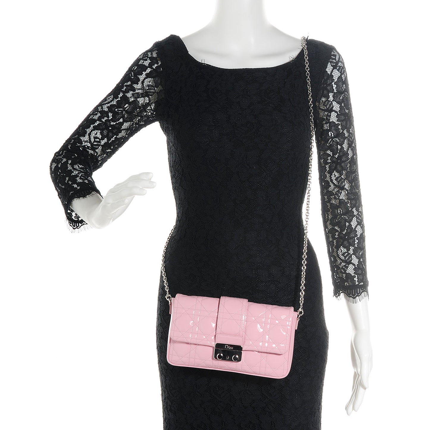 Patent Cannage New Lock Pouch Pale Pink