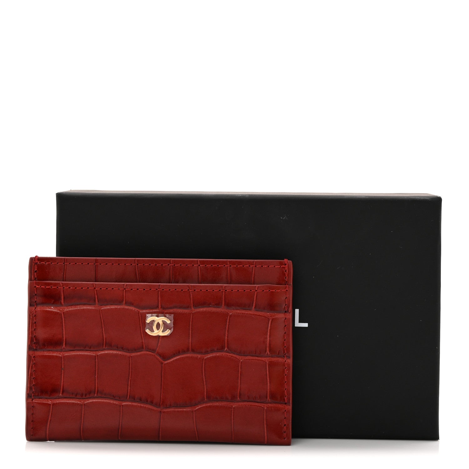 ギャランティーカード付きCHANEL折り財布エナメル新品時12万 Chanel Flap Card Holder Rare Blue & Fuchsia Combo Iridescent
