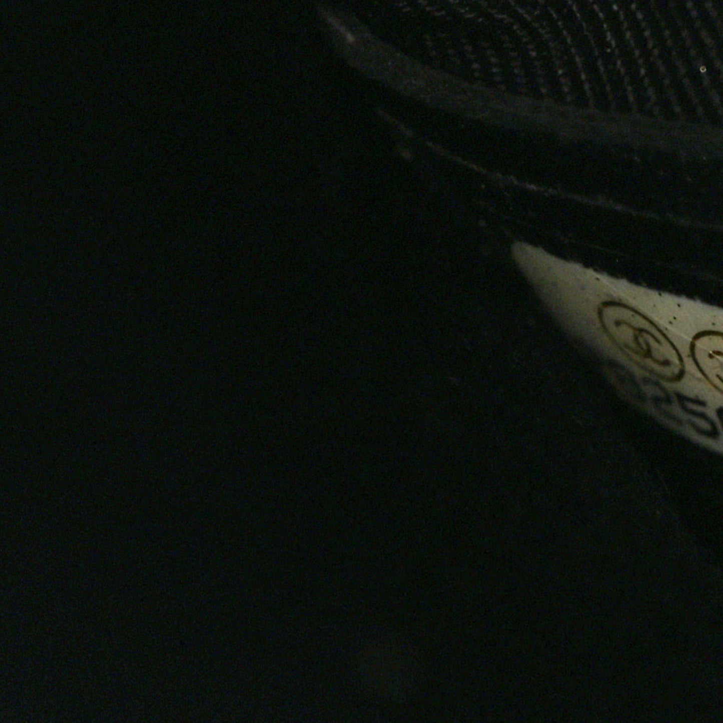 Calfskin Caviar Quilted Chain Handle Flap Black