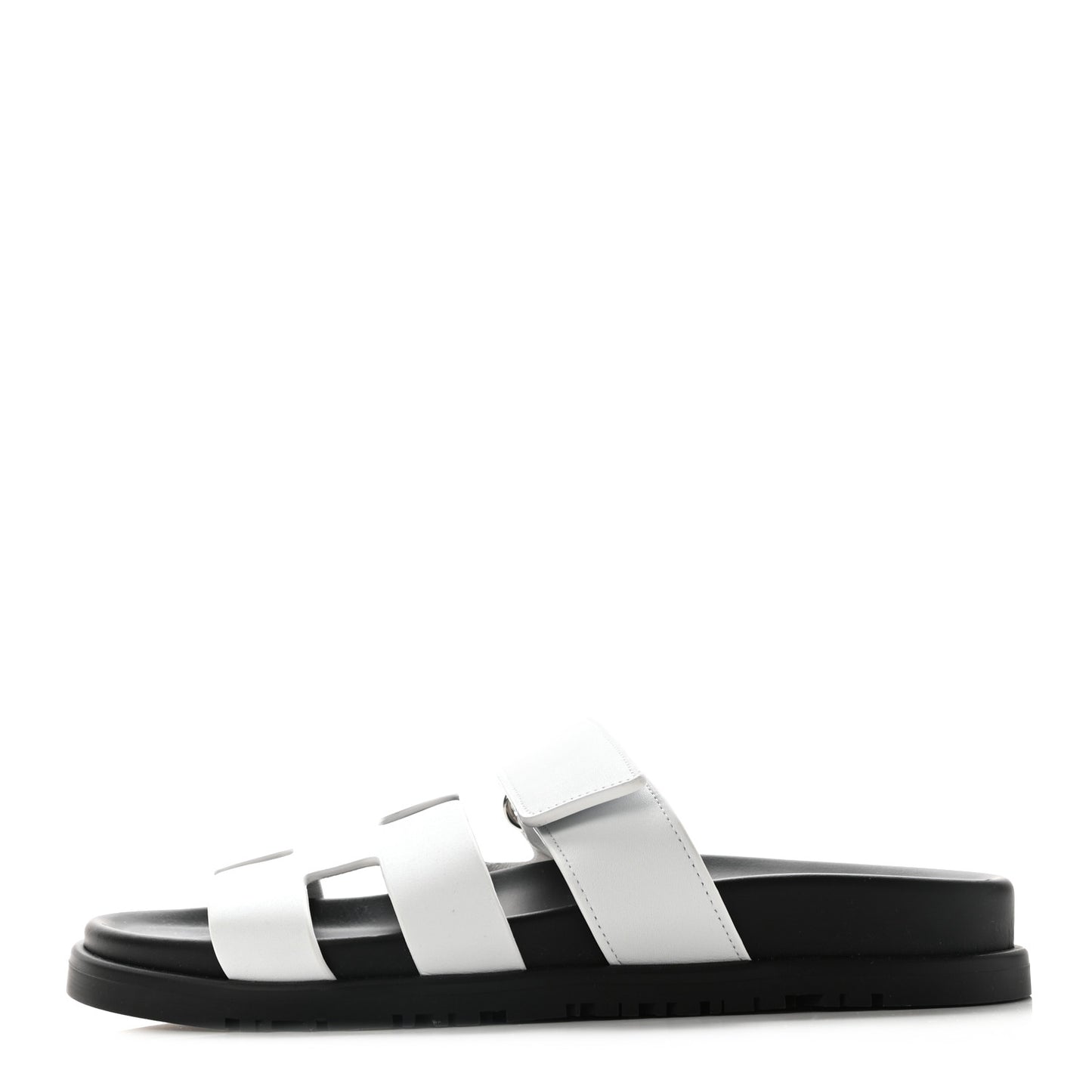 Calfskin Womens Chypre Sandals 36 White