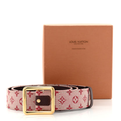 Louis Vuitton Mini Monogram Belt 90 36 Cherry 7 of 7