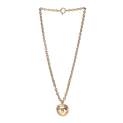 Chanel Large CC Long Chain Necklace Gold 3 of 5