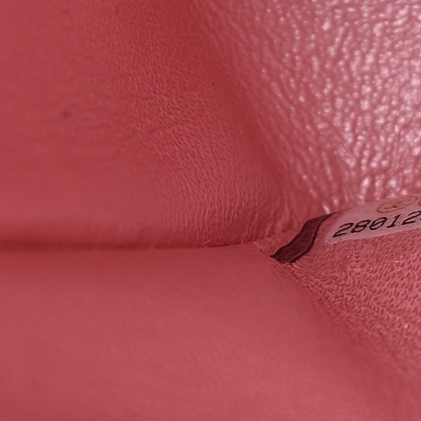 Iridescent Caviar Quilted Jumbo Double Flap Rose Pink