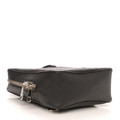 Gucci GG Supreme Monogram Web Belt Bag Black Grey 4 of 8