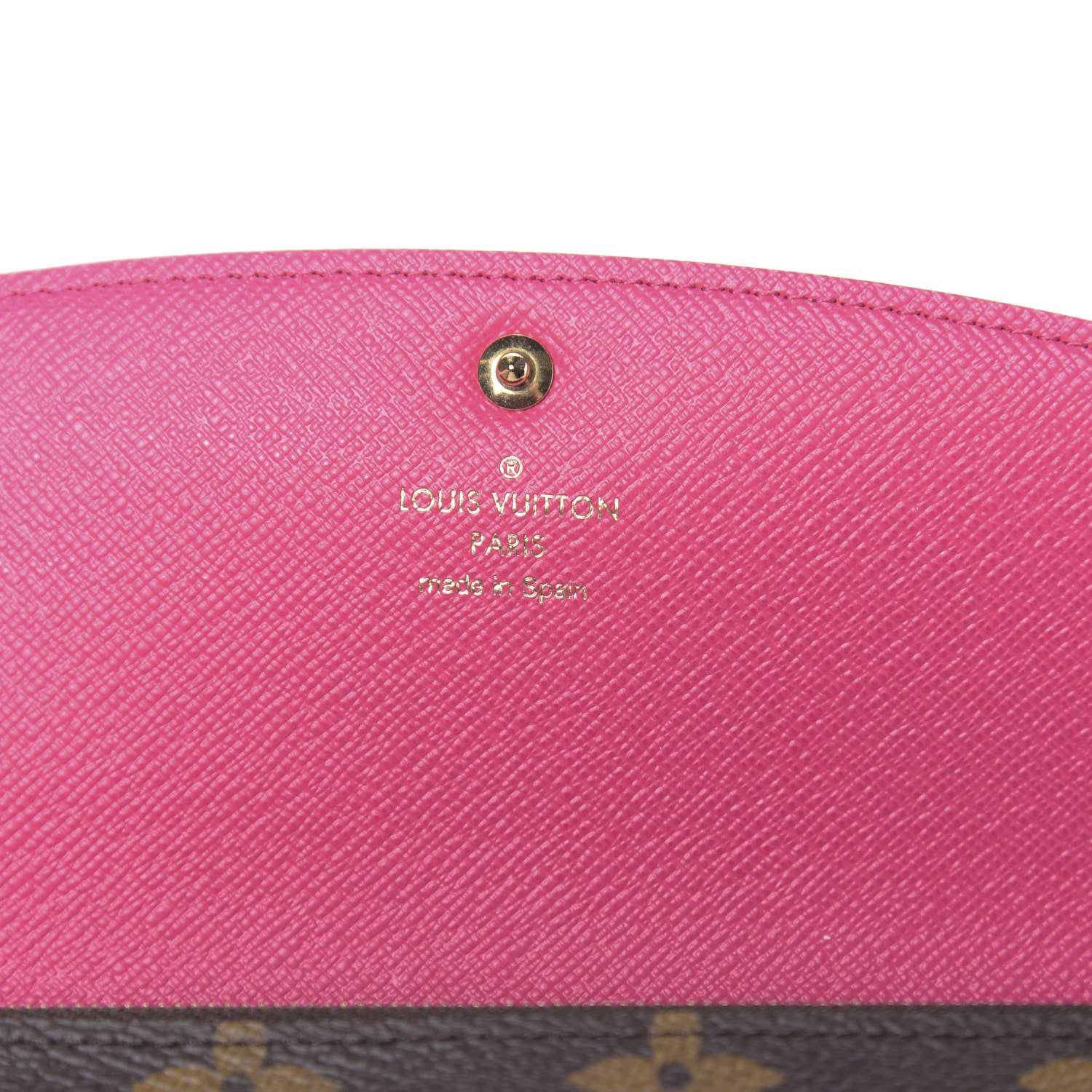 Louis Vuitton Monogram Bloom Flower Emilie Wallet 6 of 7