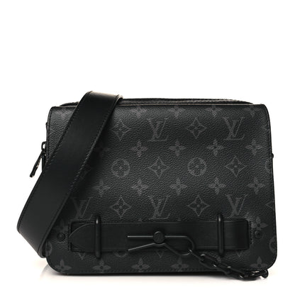 Louis Vuitton Monogram Eclipse Steamer Messenger 1 of 8